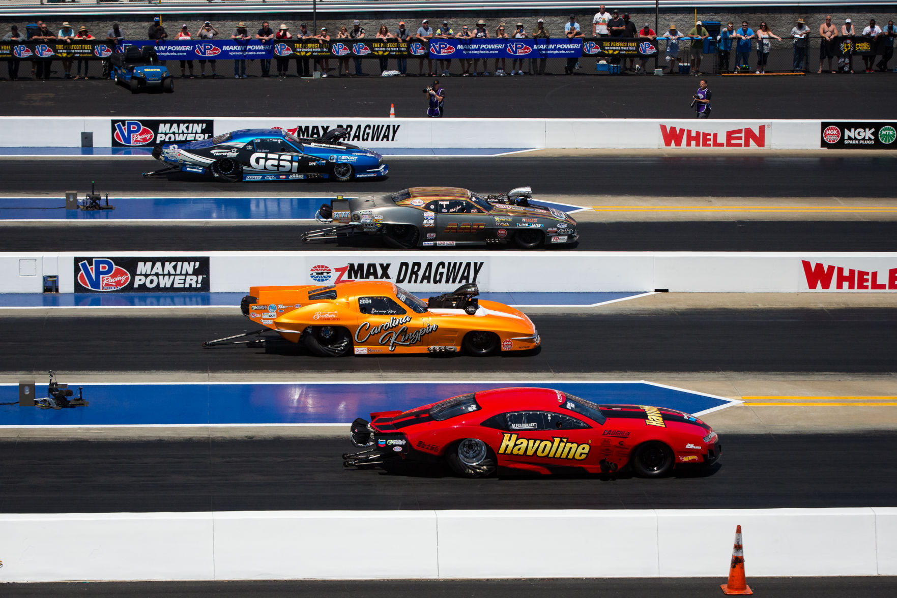 Sunday final eliminations of the NGK Spark Plugs NHRA 4-Wide Nationals